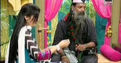 An Aamil Baba treating a woman's illness - alternate methods of treatment